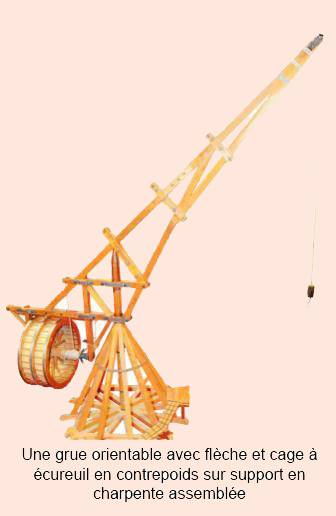 maquette de la grande roue orientable